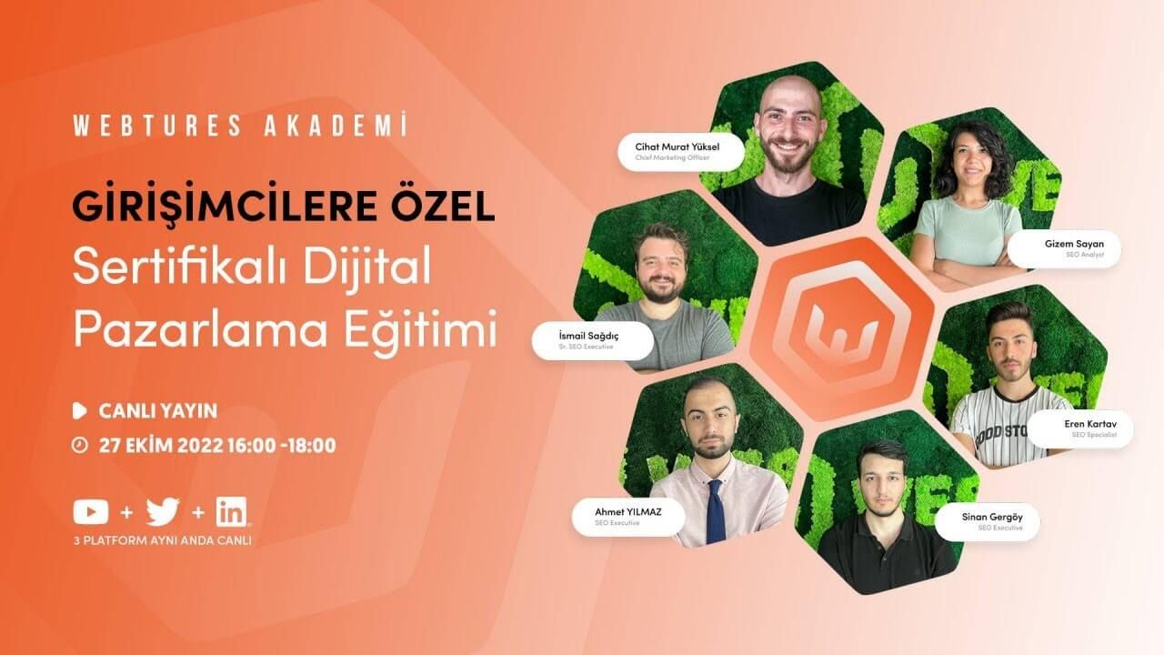 Girişimciler için Sertifikalı Dijital Pazarlama Eğitimi