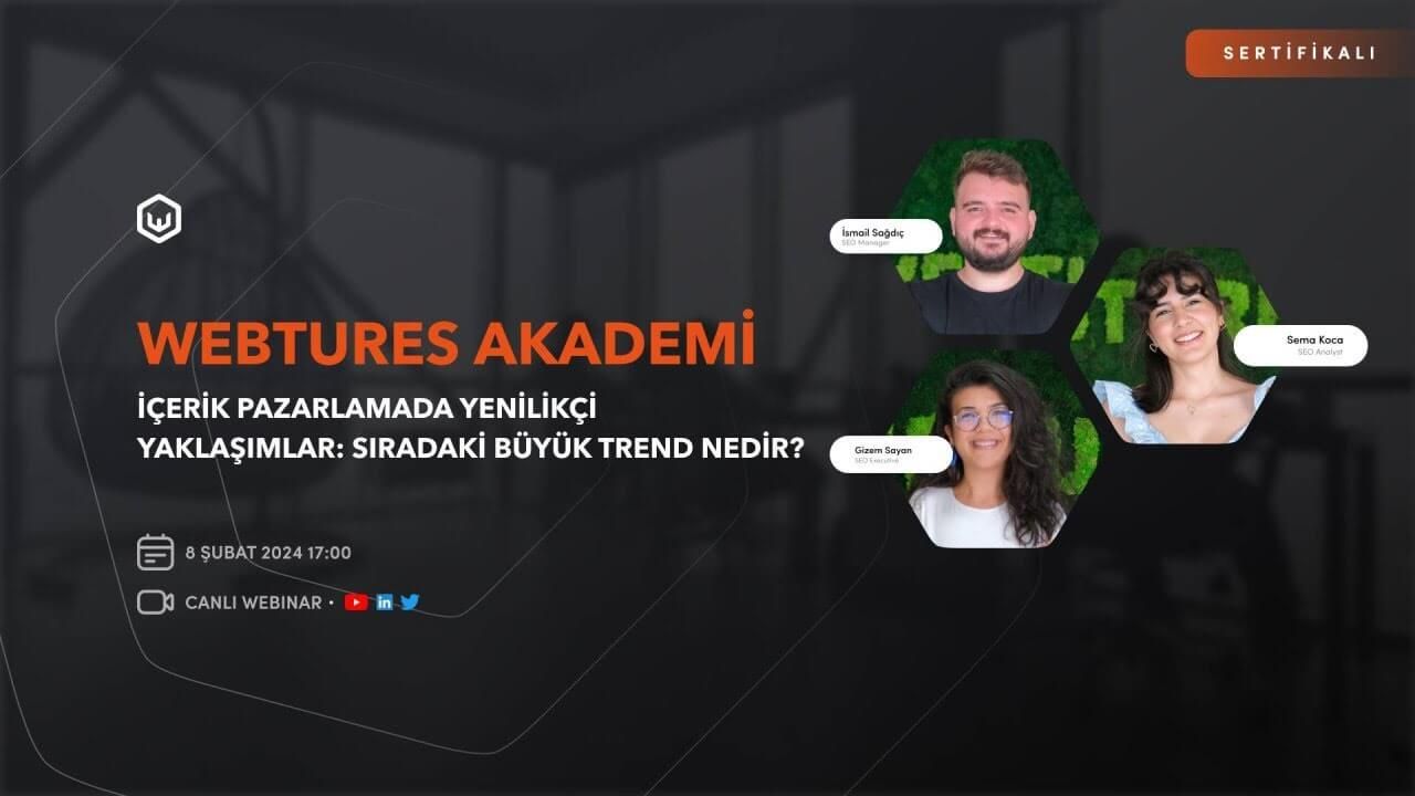 İçerik Pazarlamasında Yenilikçi Yaklaşımlar Eğitimi