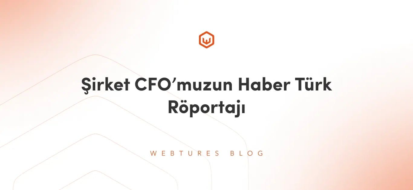 Şirket CFO’muzun Haber Türk Röportajı